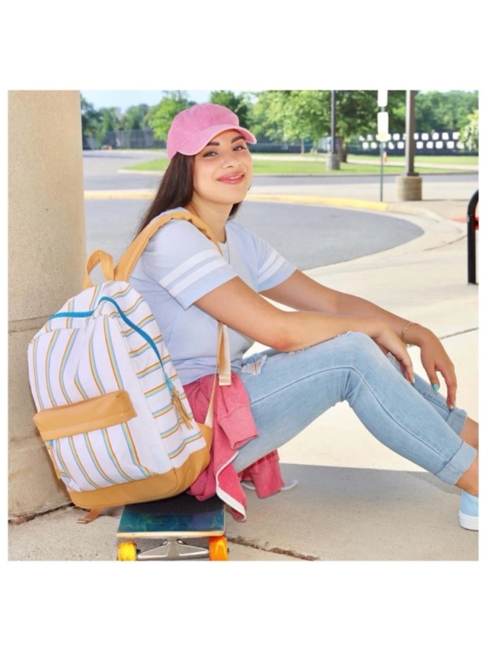 Moriah Elizabeth Official Rainbow Backpack